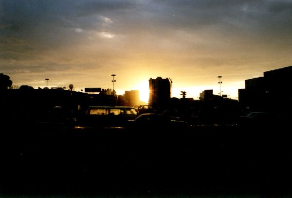 Tirana - Abendsstimmung