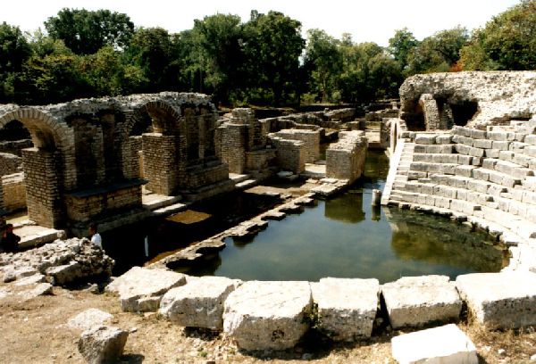 Die Ruinen von Butrint - Theater