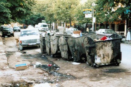 Tirana - eine Nebenstraßen