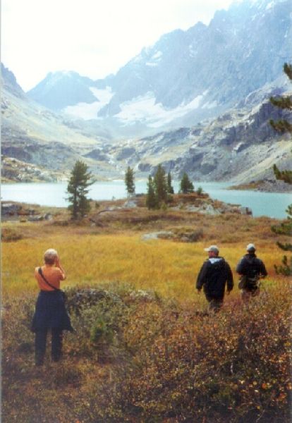 Erkundungsmarsch zum Gletscher