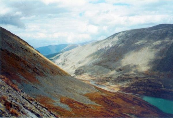 Blick vom unpassierbaren Pass