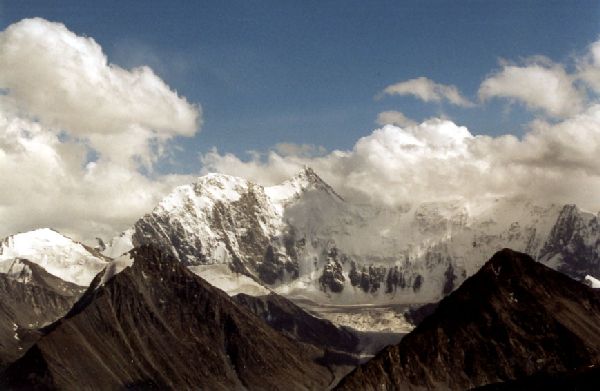 Die Belucha, hoechster Berg des Altai-Gebirges