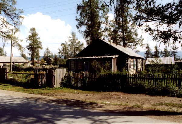 Blockhuette in Ust-Koksa