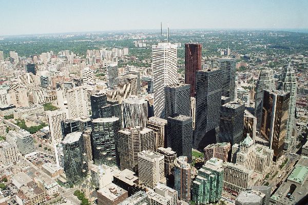 Toronto - Blick vom CN-Tower