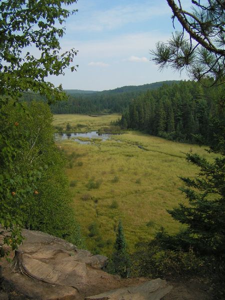 Algonquin Provencial Park - Wanderung am Biebersee